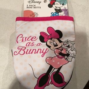 Minnie Mouse Easter oven mini mitts NEW